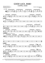 Good Luck, Babe! - Chappell Roan drum sheet music