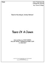 The Tears of a Clown - Smokey Robinson & The Miracles drum sheet music