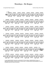 He Reigns - Newsboys drum sheet music