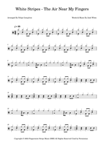 The Air Near My Fingers - The White Stripes drum sheet music