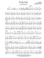 Rusty Cage - Soundgarden drum sheet music