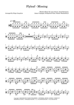 Missing - Flyleaf drum sheet music