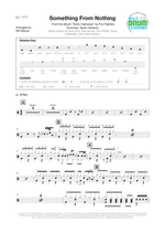 Something from Nothing - Foo Fighters drum sheet music