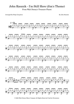 I'm Still Here (Jim's Theme) - John Rzeznik drum sheet music