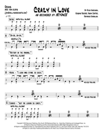Crazy in Love (feat. Jay Z) - Beyonce drum sheet music
