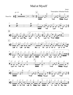 Mad at Myself - Issues drum sheet music