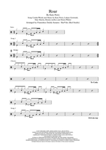 Roar - Katy Perry drum sheet music