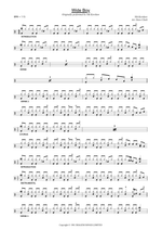 Wide Boy - Nik Kershaw drum sheet music