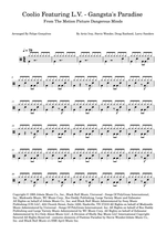 Gangsta's Paradise (feat. L.V.) - Coolio drum sheet music