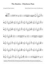Polythene Pam - The Beatles drum sheet music