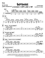 September - Earth, Wind & Fire drum sheet music