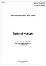 (You Make Me Feel Like) A Natural Woman - Aretha Franklin drum sheet music