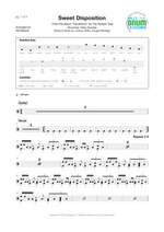 Sweet Disposition - The Temper Trap drum sheet music