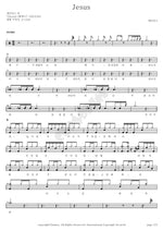 Jesus (Jesus) J US (제이어스) Full Drum Transcription / Drum Sheet Music COPYDRUM