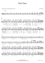New Face (New Face) PSY (싸이) Full Drum Transcription / Drum Sheet Music COPYDRUM