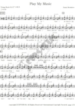 Play My Music Jonas Brothers Full Drum Transcription / Drum Sheet Music COPYDRUM