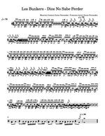 Dios No Sabe Perder Los Bunkers Full Drum Transcription / Drum Sheet Music Carlos Dias Aidos