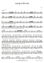 Crying in the Rain A Ha Full Drum Transcription / Drum Sheet Music COPYDRUM