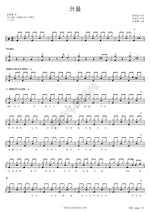 Couple (커플) Kim Jang Hoon (김장훈) Full Drum Transcription / Drum Sheet Music COPYDRUM