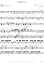 Can`t Stop CNBLUE (씨엔블루) Full Drum Transcription / Drum Sheet Music COPYDRUM