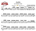 Judith A Perfect Circle Full Drum Transcription / Drum Sheet Music Intense Rhythm Drum Studios