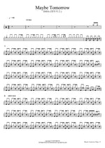 Maybe Tomorrow DAY6 (데이식스) Full Drum Transcription / Drum Sheet Music COPYDRUM