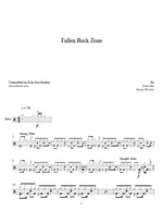 Fallen Rock Zone Ra (The Band) Full Drum Transcription / Drum Sheet Music Jaslow Drum Sheets
