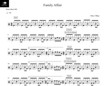 Family Affair Mary J. Blige Full Drum Transcription / Drum Sheet Music Drum Sheet MX