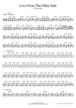 Love From The Other Side Fall Out Boy Full Drum Transcription / Drum Sheet Music COPYDRUM