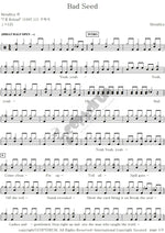 Bad Seed Metallica Full Drum Transcription / Drum Sheet Music COPYDRUM