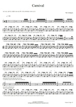 Carnival The Cardigans Full Drum Transcription / Drum Sheet Music COPYDRUM