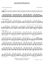 MASITNONSOUL 혁오 (HYUKOH) Full Drum Transcription / Drum Sheet Music COPYDRUM