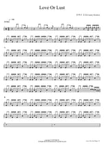 Love or Lust (Love Or Lust) Country Kkokko (컨츄리 꼬꼬) Full Drum Transcription / Drum Sheet Music COPYDRUM
