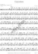Copacabana T Square (ティー・スクェア) Full Drum Transcription / Drum Sheet Music COPYDRUM