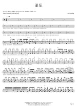 Flowers (꽃도) just worship Full Drum Transcription / Drum Sheet Music COPYDRUM