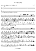 Falling Slow (Falling Slow) Kevin Oh (케빈오) Full Drum Transcription / Drum Sheet Music COPYDRUM