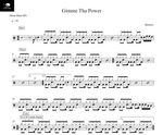 Gimme Tha Power Molotov Full Drum Transcription / Drum Sheet Music Drum Sheet MX