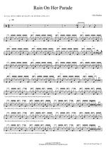 Rain On Her Parade Oslo Ibrahim Full Drum Transcription / Drum Sheet Music COPYDRUM