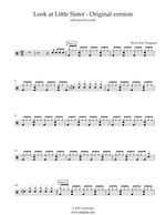 Look at Little Sister - Stevie Ray Vaughan & Double Trouble drum sheet music