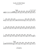 Look at Little Sister - Stevie Ray Vaughan & Double Trouble drum sheet music