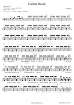 Harlem Desire London Boys Full Drum Transcription / Drum Sheet Music COPYDRUM
