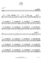 25th Tori Kelly Full Drum Transcription / Drum Sheet Music COPYDRUM