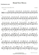 Brand New Moves Hey Violet Full Drum Transcription / Drum Sheet Music COPYDRUM
