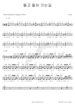The Winding Road (돌고 돌아 가는길) No Sa Yeon (노사연) Full Drum Transcription / Drum Sheet Music COPYDRUM
