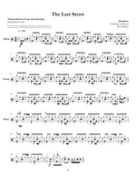 The Last Straw Marillion Full Drum Transcription / Drum Sheet Music Jaslow Drum Sheets