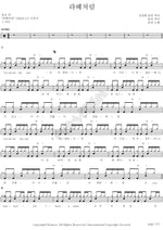 Like a Latte (라떼처럼) Yoon Gun (윤건) Full Drum Transcription / Drum Sheet Music COPYDRUM