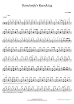Somebody's Knocking Eric Clapton Full Drum Transcription / Drum Sheet Music COPYDRUM