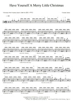 Have Yourself a Merry Little Christmas Yolanda Adams Full Drum Transcription / Drum Sheet Music COPYDRUM