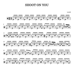 Shoot on You L.A.B. Full Drum Transcription / Drum Sheet Music Rossoni