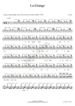 La Grange ZZ Top Full Drum Transcription / Drum Sheet Music COPYDRUM